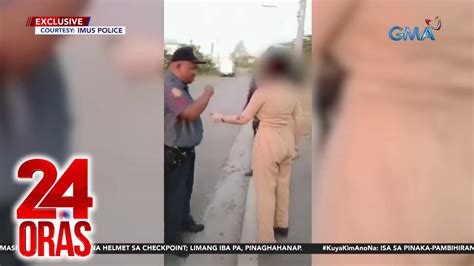 tambayan ng pulis|Babaeng sangkot sa aksidente, nanampal pa ng pulis sa Cavite.